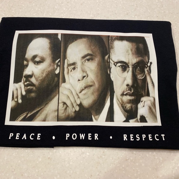 Beautiful new “ Peace, Power, Respect” tee. - Picture 5 of 6